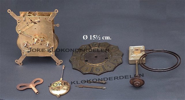 = Pendule uurwerk = Pheilkreuz = 49532 - 0