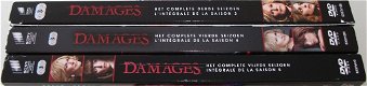 Dvd *** DAMAGES *** 3-DVD Boxset Seizoen 4 - 5 - Thumbnail