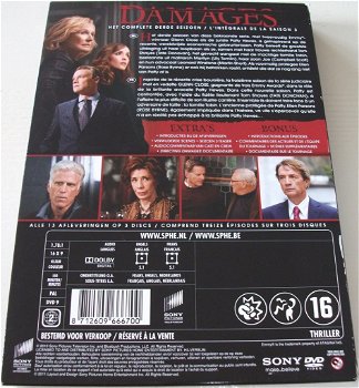 Dvd *** DAMAGES *** 3-DVD Boxset Seizoen 3 - 1