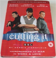 Dvd *** CUTTING IT *** 3-DVD Boxset Seizoen 3