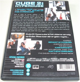 Dvd *** CUBE 2 *** Hypercube - 1