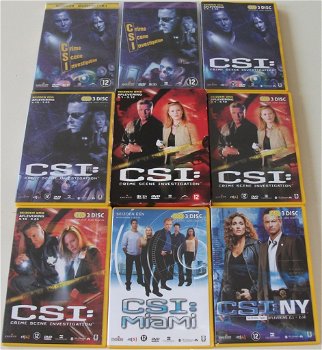 Dvd *** CSI: NY *** 3-DVD Boxset Seizoen 2: Afl. 1 - 12 - 4