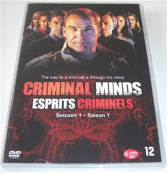 Dvd *** CRIMINAL MINDS *** 6-DVD Boxset Seizoen 1 - 0