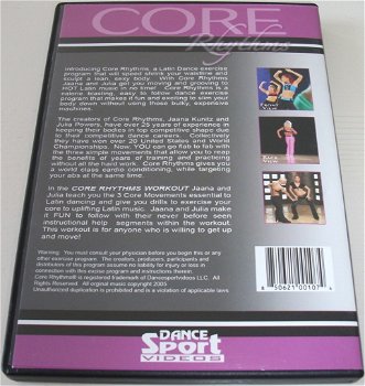 Dvd *** CORE RHYTHMS *** 3-Disc Box Dance Exercise Program - 1