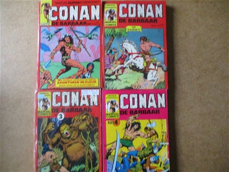 w0565 conan de barbaar pocket 1 t/m 4 - 0