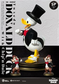 Beast Kingdom Disney 100th statue Tuxedo Donald Duck Chip 'n Dale - 6