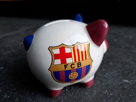 FC Barcelona spaarvarken spaarpot - 1