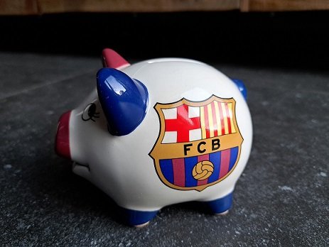 FC Barcelona spaarvarken spaarpot - 3