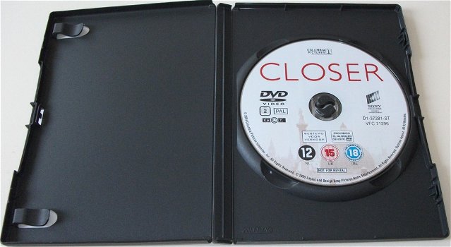 Dvd *** CLOSER *** - 3