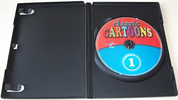 Dvd *** CLASSIC CARTOONS *** Deel 1 - 3