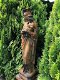tuinbeeld , Heilige Maria met kindje Jezus op de arm - 1 - Thumbnail