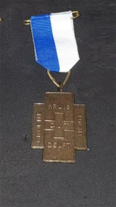 Wandelmedaille Groene Kruistocht Delft