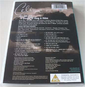 Dvd *** CELINE DION *** All The Way - 1