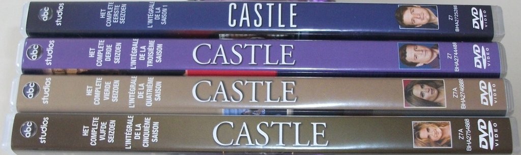 Dvd *** CASTLE *** 6-DVD Boxset Seizoen 4 - 5