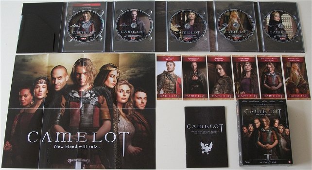 Dvd *** CAMELOT *** 5-Disc Editie De Complete Serie - 4