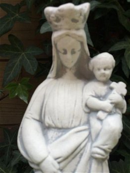 Heilige Maria kindje Jezus , tuinbeeld - 3
