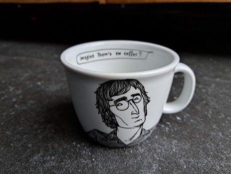 John Lennon Beker Mok - Imagine there's no coffee?! - Polonapolona - 0