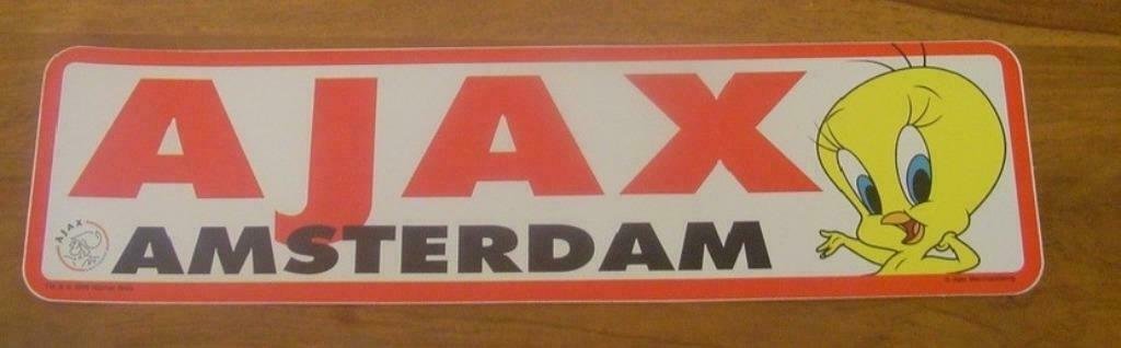 Sticker Ajax Amsterdam(Tweety Looney Tunes)nr.3) - 0