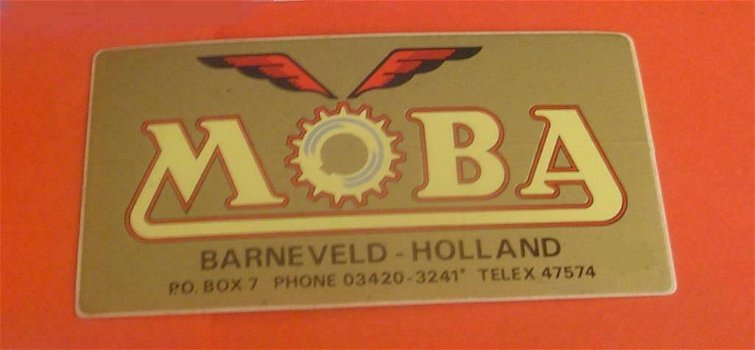 Sticker Moba Barneveld - 0