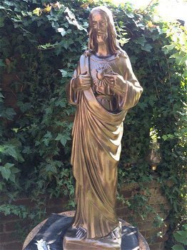 tuinbeeld , grafbeeld , Here Jezus Christus , heilig hart - 0