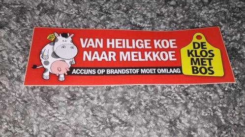 Sticker van Heilige koe naar Melkkoe - 0