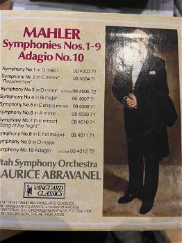 Maurice Abravanel - Mahler Symphonies Nos 1- 9 Adagio No 10 ( 11 CD) - 0