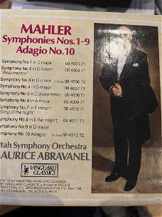 Maurice Abravanel - Mahler Symphonies Nos 1- 9 Adagio No 10 ( 11 CD)