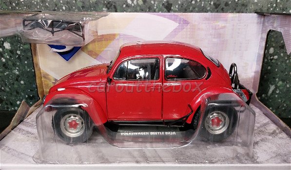 VW Beetle Kever Baja rood 1/18 Solido - 0