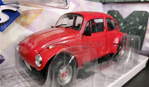 VW Beetle Kever Baja rood 1/18 Solido - 1