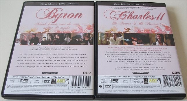 Dvd *** BYRON AND CHARLES II *** 4-DVD Boxset - 5