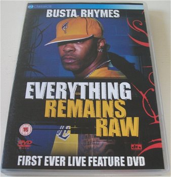 Dvd *** BUSTA RHYMES *** Everything Remains Raw - 0