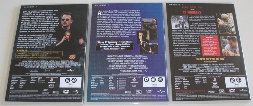Dvd *** BRUCE WILLIS *** 3-DVD Boxset - 4