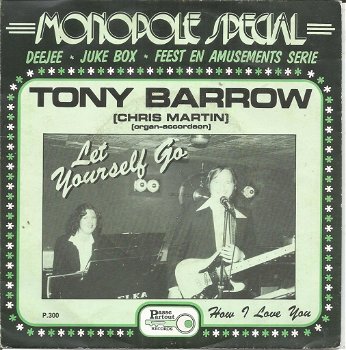 Tony Barrow – Let Yourself Go (1977) - 0