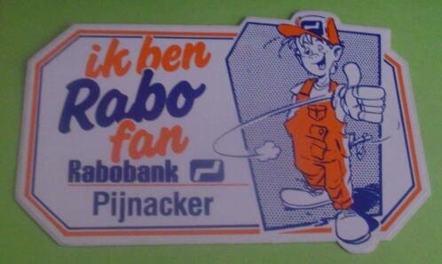 Stickers Ik ben Rabo fan Amsterdam(Rabobank) - 0