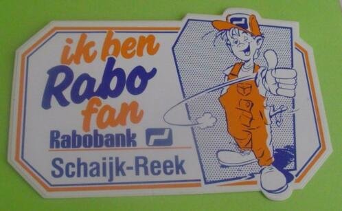 Stickers Ik ben Rabo fan Amsterdam(Rabobank) - 2