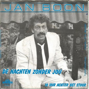 Jan Boon – De Nachten Zonder Jou - 0