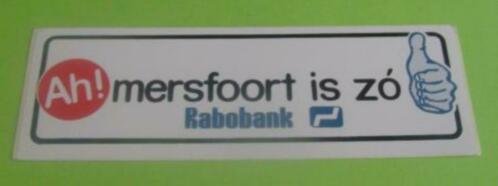Sticker AHmersfoort is ZO(Rabobank) - 0