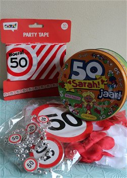 Decoratie Sarah 50 jaar! - 0