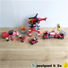 Lego Duplo Brandweer Trucks | Quad | Motor | Helikopter