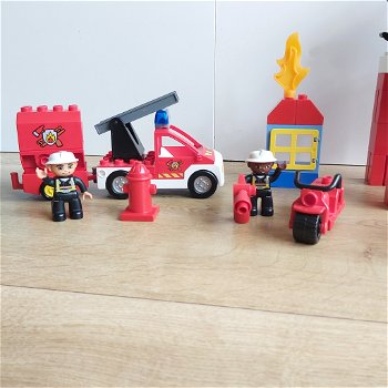 Lego Duplo Brandweer Trucks | Quad | Motor | Helikopter - 2