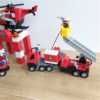 Lego Duplo Brandweer Trucks | Quad | Motor | Helikopter - 3