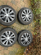 Winterbanden continental op stalen velg 215/55 R16 4 bouten inclusief wieldoppen - 0 - Thumbnail