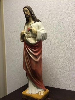 religieus beeld , Here Jezus Christus , heilig hart beeld - 1