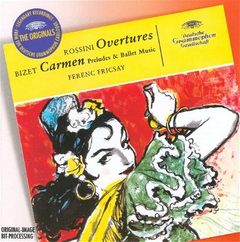 Ferenc Fricsay - Rossini / Bizet – Overtures / Carmen Preludes & Ballet Music (CD) Nieuw - 0