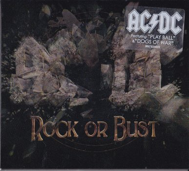 AC/DC – Rock Or Bust (CD) 3D Digipack - 0