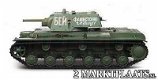 RC tank Russische KV-1 6mm 1:16 met rook en geluid nieuw!! - 0 - Thumbnail