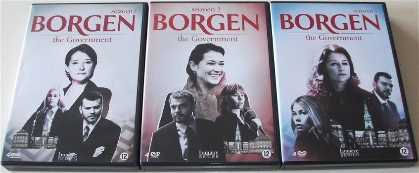 Dvd *** BORGEN *** 4-DVD Boxset Seizoen 3 - 4