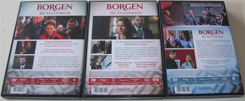 Dvd *** BORGEN *** 12-Dvd Set Complete Serie - 2