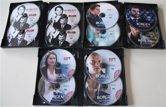 Dvd *** BORGEN *** 12-Dvd Set Complete Serie - 3