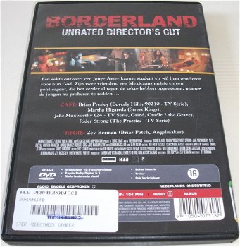 Dvd *** BORDERLAND *** Unrated Director's Cut - 1
